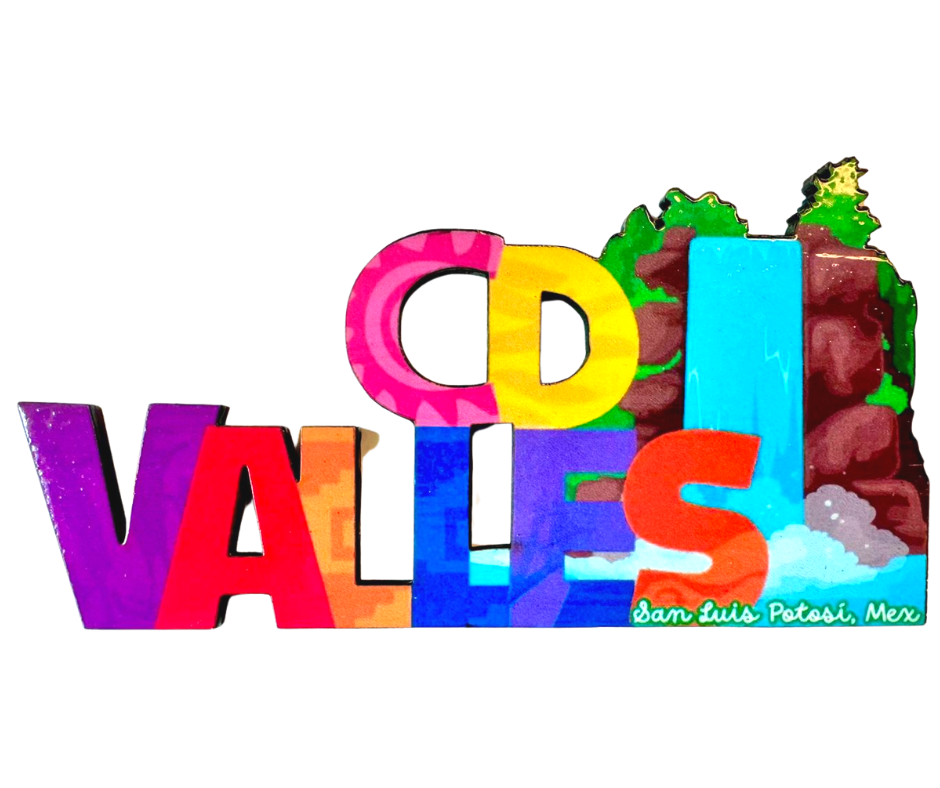 Ciudad Valles Mexico Imanes Para Refrigerador Souvenirs Recuerdo Turistico Pueblitos Magicos Playas MDF 3 mm