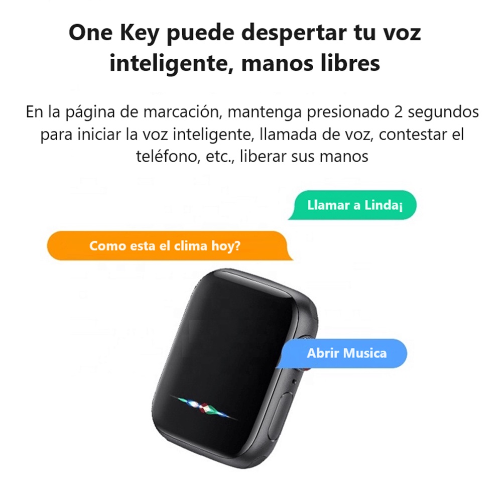 SmartWatch con Auriculares Reloj Inteligente.