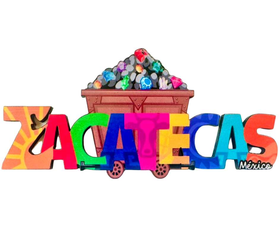 Zacatecas Mexico Imanes Para Refrigerador Souvenirs Recuerdo Turistico Pueblitos Magicos Playas MDF 3 mm