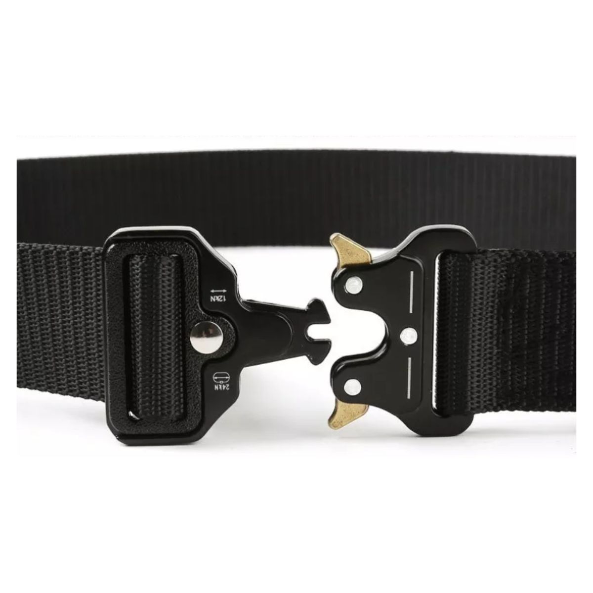 Cinturon ajustable táctico de calidad militar Color Negro