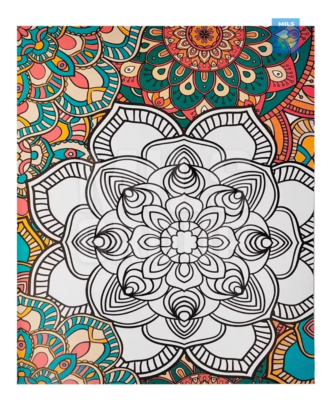 Libro Para Colorear: Mándalas Y Abundancia