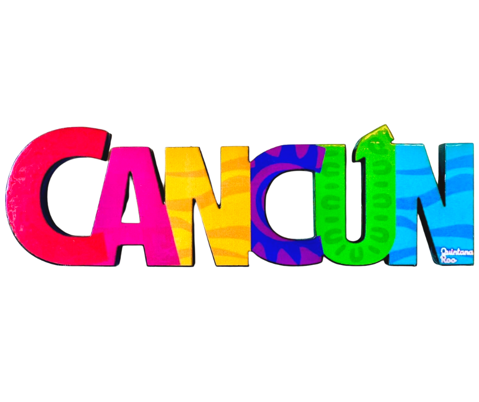 Cancun Quintana Roo Mexico Imanes Para Refrigerador Souvenirs Recuerdo Turistico Pueblitos Magicos Playas MDF 3 mm