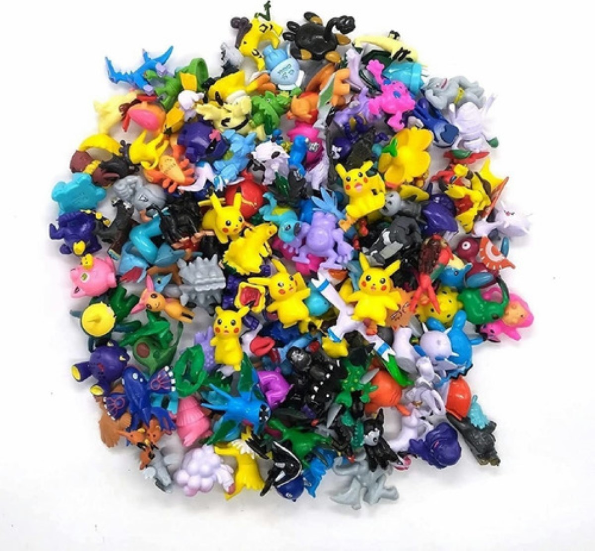 Conjunto De Figuras De Acción Pequeñas De Pokémon 144 Piezas