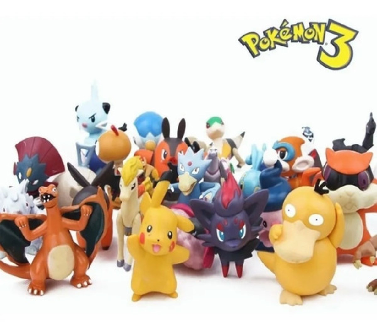 Conjunto De Figuras De Acción Pequeñas De Pokémon 144 Piezas