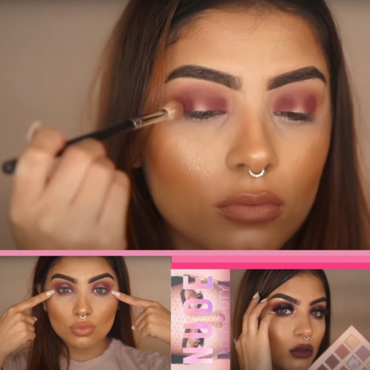 Paleta De Sombras Tonos Nude 18 Tonos