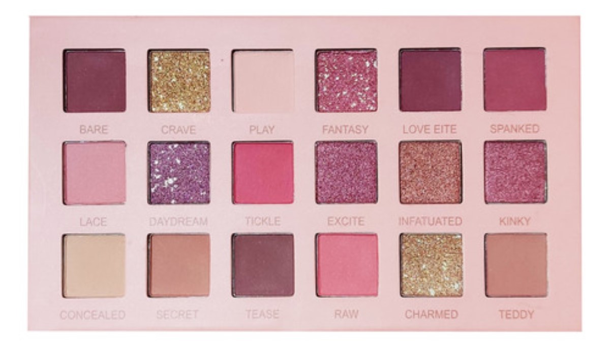 Paleta De Sombras Tonos Nude 18 Tonos