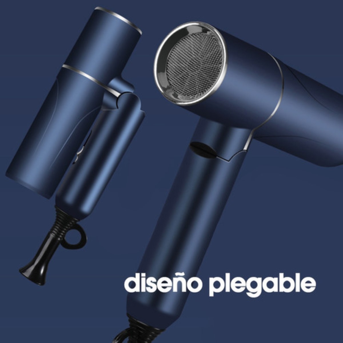 Secadoras De Cabello Pelo De Iones Negativos Silencioso Azul