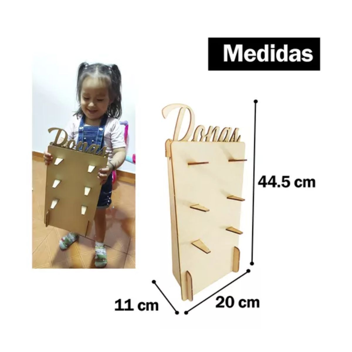 Candy Bar Mesa Dulces 9 Accesorios Económico 20 Personas Marron