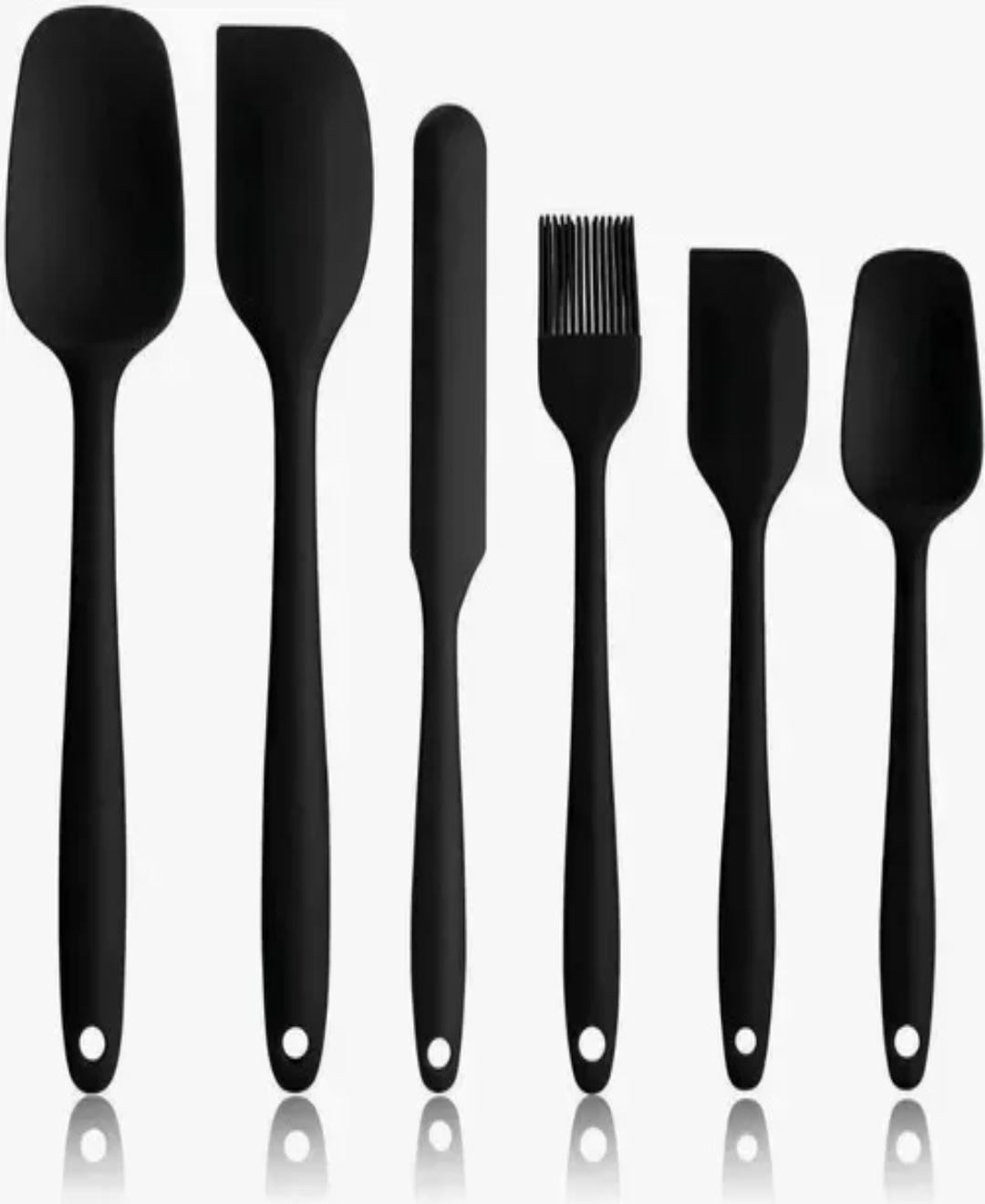 Utensilios Silicona Cocina Palas Espatulas Reposteria 6 Set