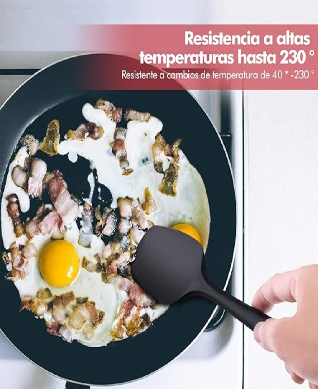 Utensilios Silicona Cocina Palas Espatulas Reposteria 6 Set