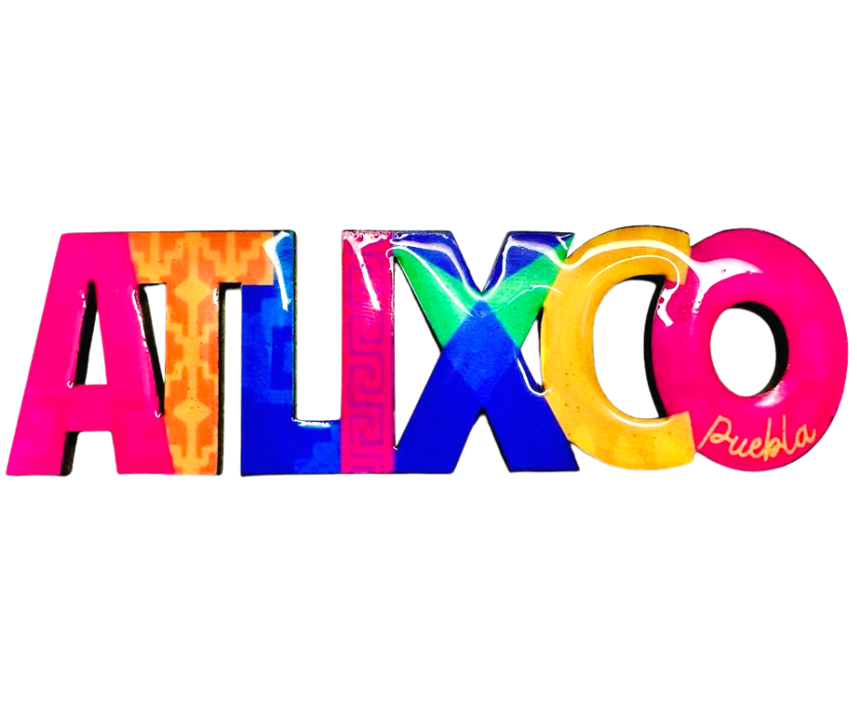 Atlixco Puebla Mexico Imanes Para Refrigerador Souvenirs Recuerdo Turistico Pueblitos Magicos Playas MDF 3 mm