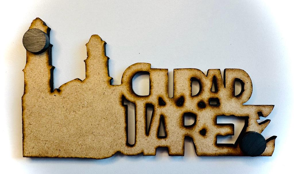 Ciudad Juarez Mexico Imanes Para Refrigerador Souvenirs Recuerdo Turistico Pueblitos Magicos Playas MDF 3 mm