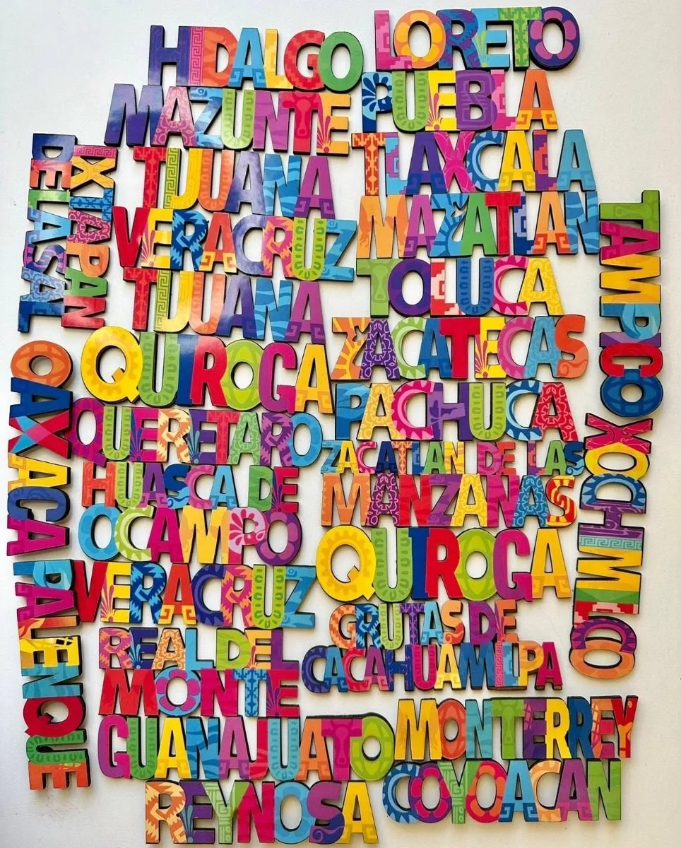 Ciudad Juarez Mexico Imanes Para Refrigerador Souvenirs Recuerdo Turistico Pueblitos Magicos Playas MDF 3 mm