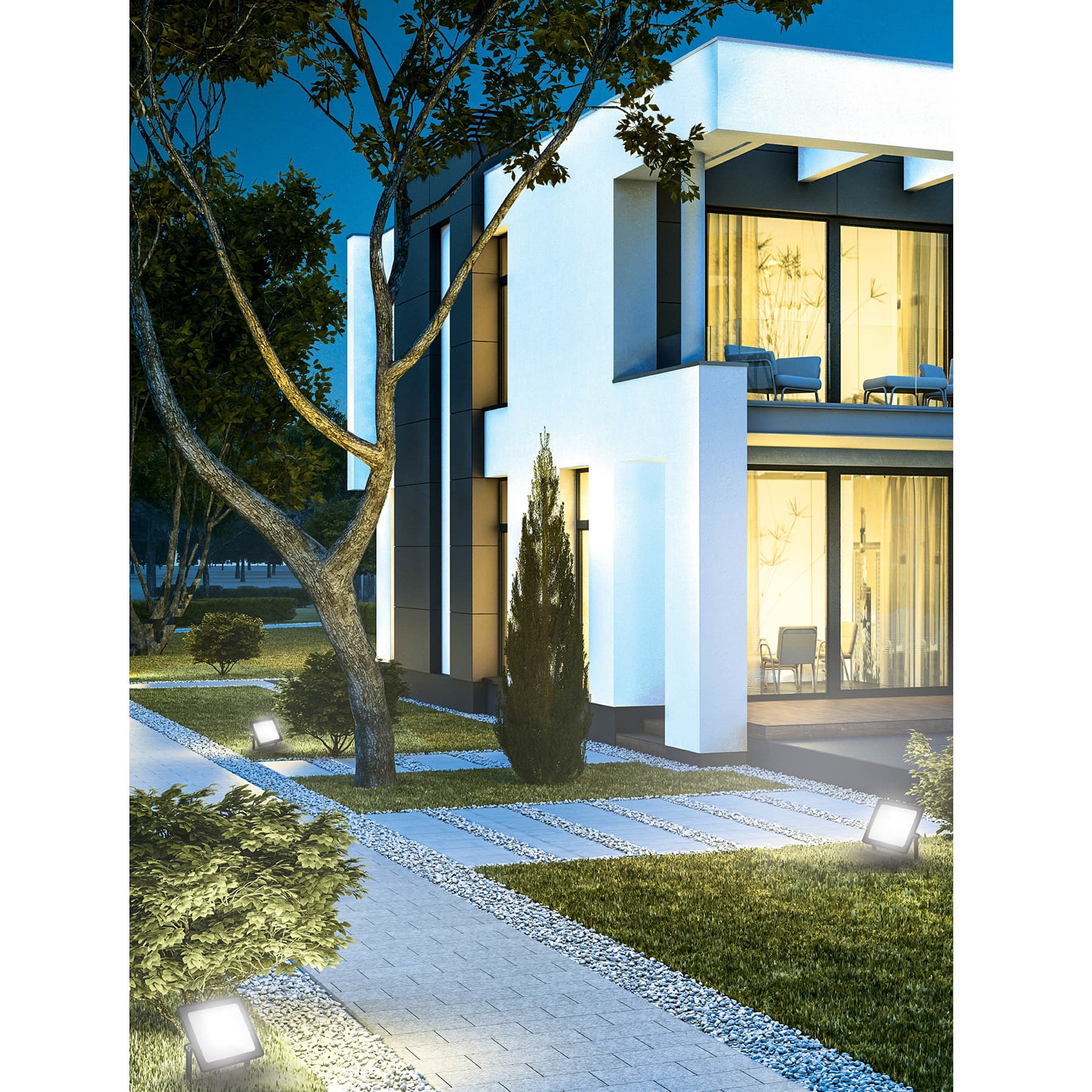 REFLECTORES DE LED ULTRADELGADOS VOLTECK BASIC 28089