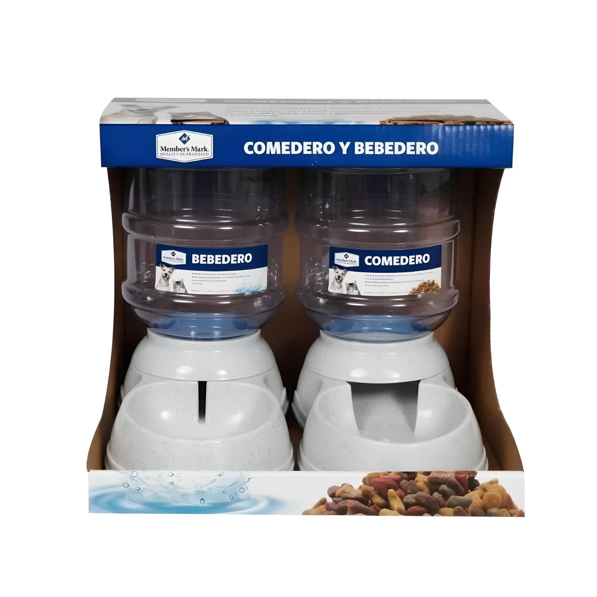 Comedero para Mascotas Member's Mark con Bebedero