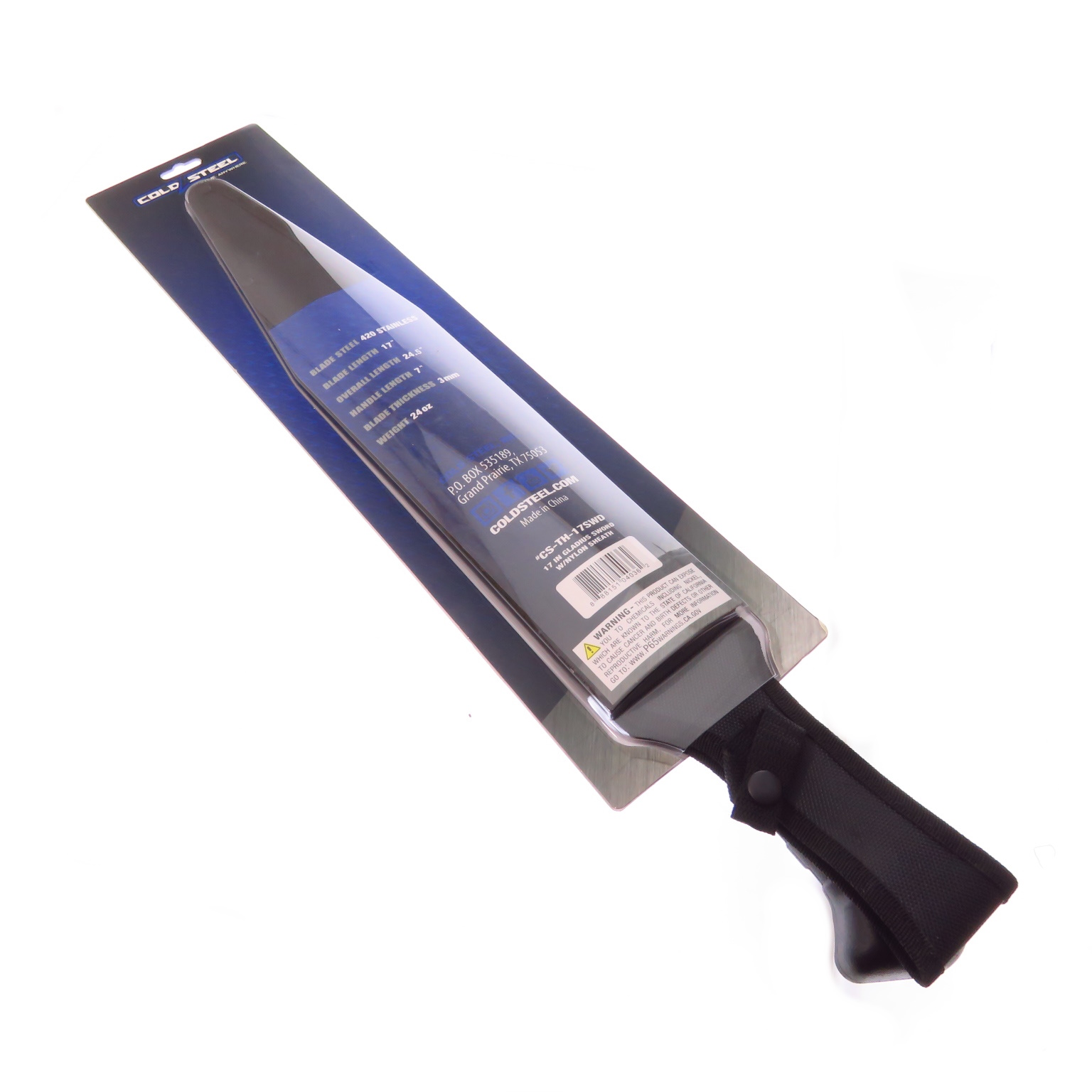 Csth17swd Cold Steel Gladius Sword Machete C/fnda