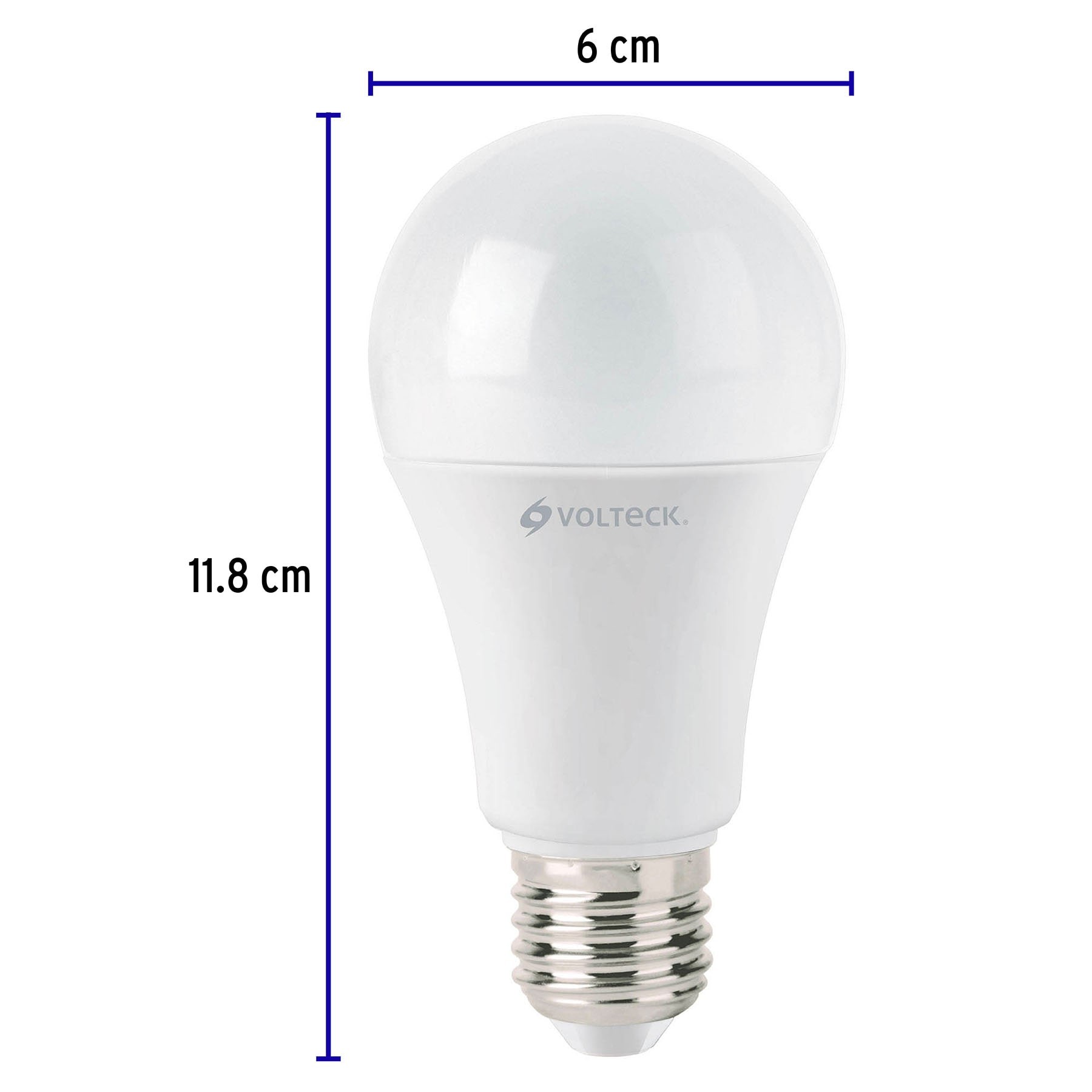 LÁMPARA LED A19 14 W (EQUIV. 100 W), LUZ CÁLIDA, CAJA VOLTECK 46593