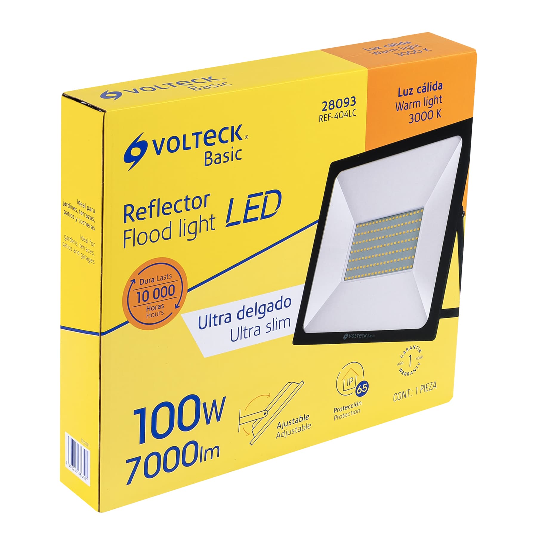 REFLECTORES DE LED ULTRADELGADOS VOLTECK BASIC 28093