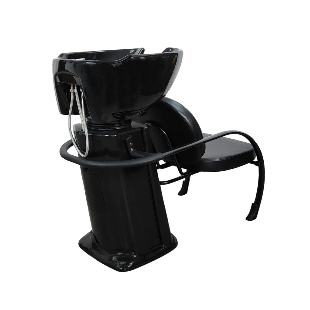 Lavacabezas Tarja Cerámica C22 Negro Letmex Estética Salon Barbería 