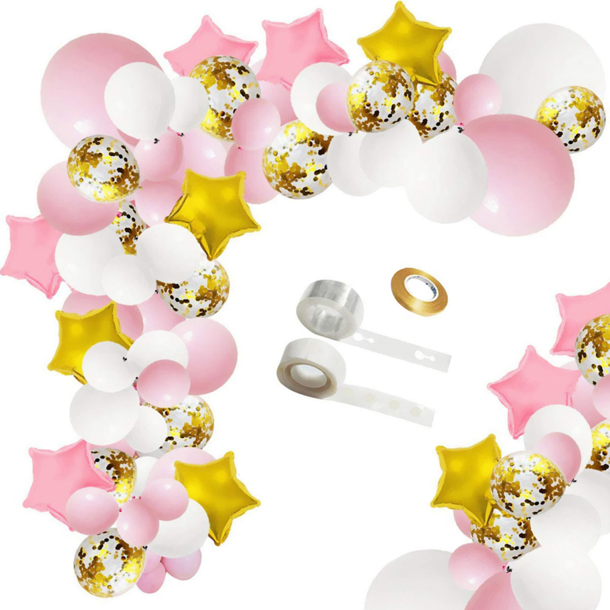 Kit Decoración Fiesta Globos Cumpleaños Bautizo Baby Shower