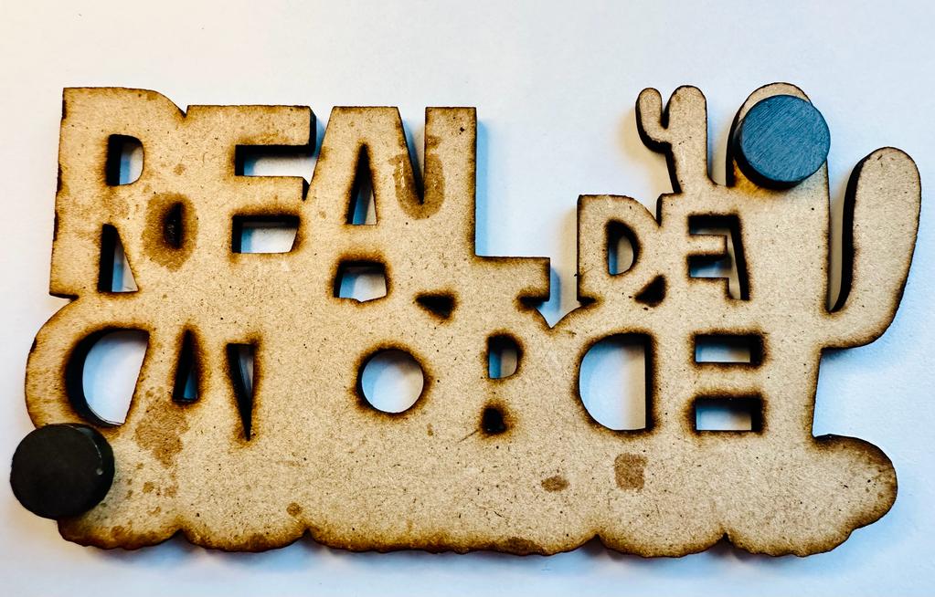 Real de Catorce Mexico Imanes Para Refrigerador Souvenirs Recuerdo Turistico Pueblitos Magicos Playas MDF 3 mm