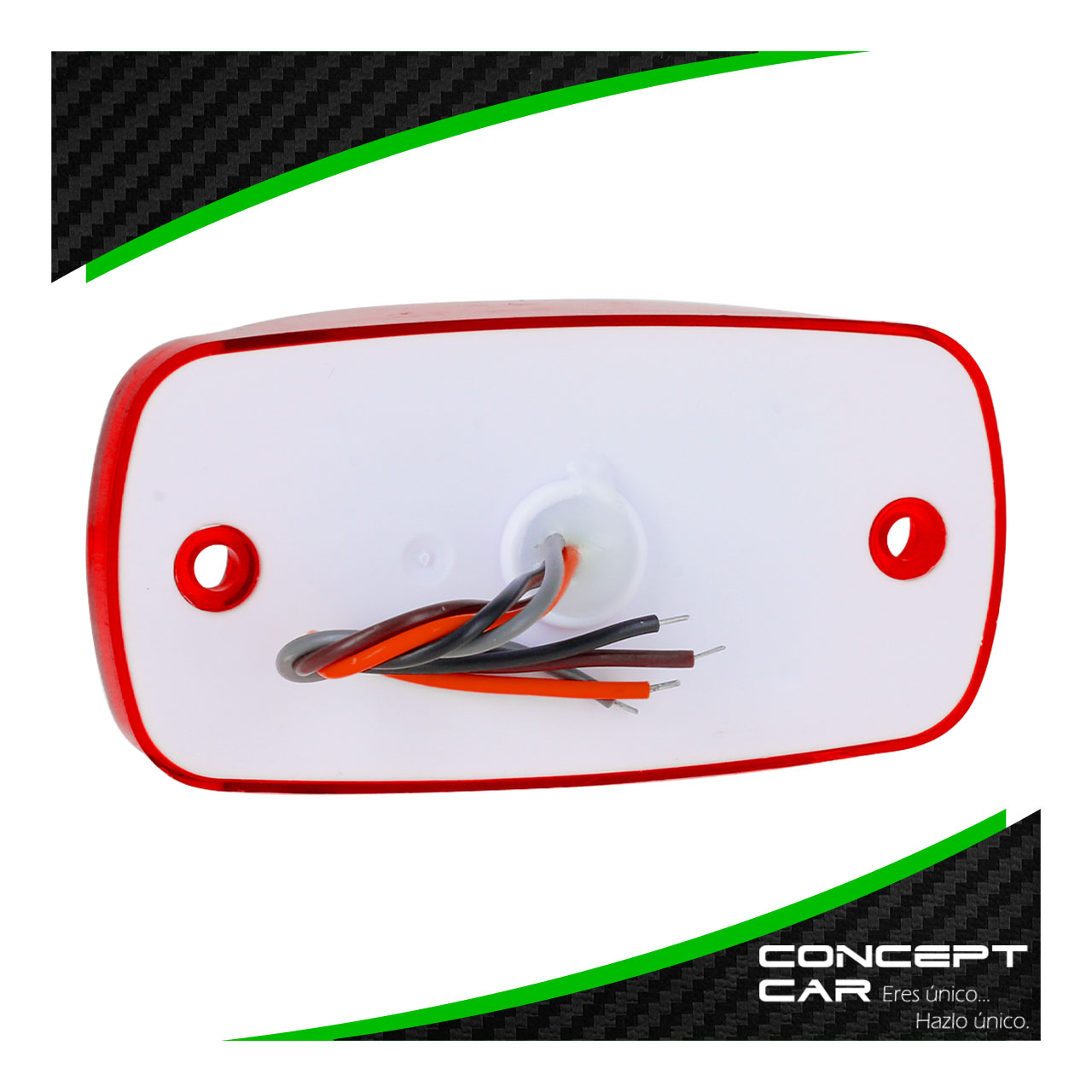PAR PLAFONES 14 LEDS LATERAL CAMION TRAILER UNIVERSAL 12-24V