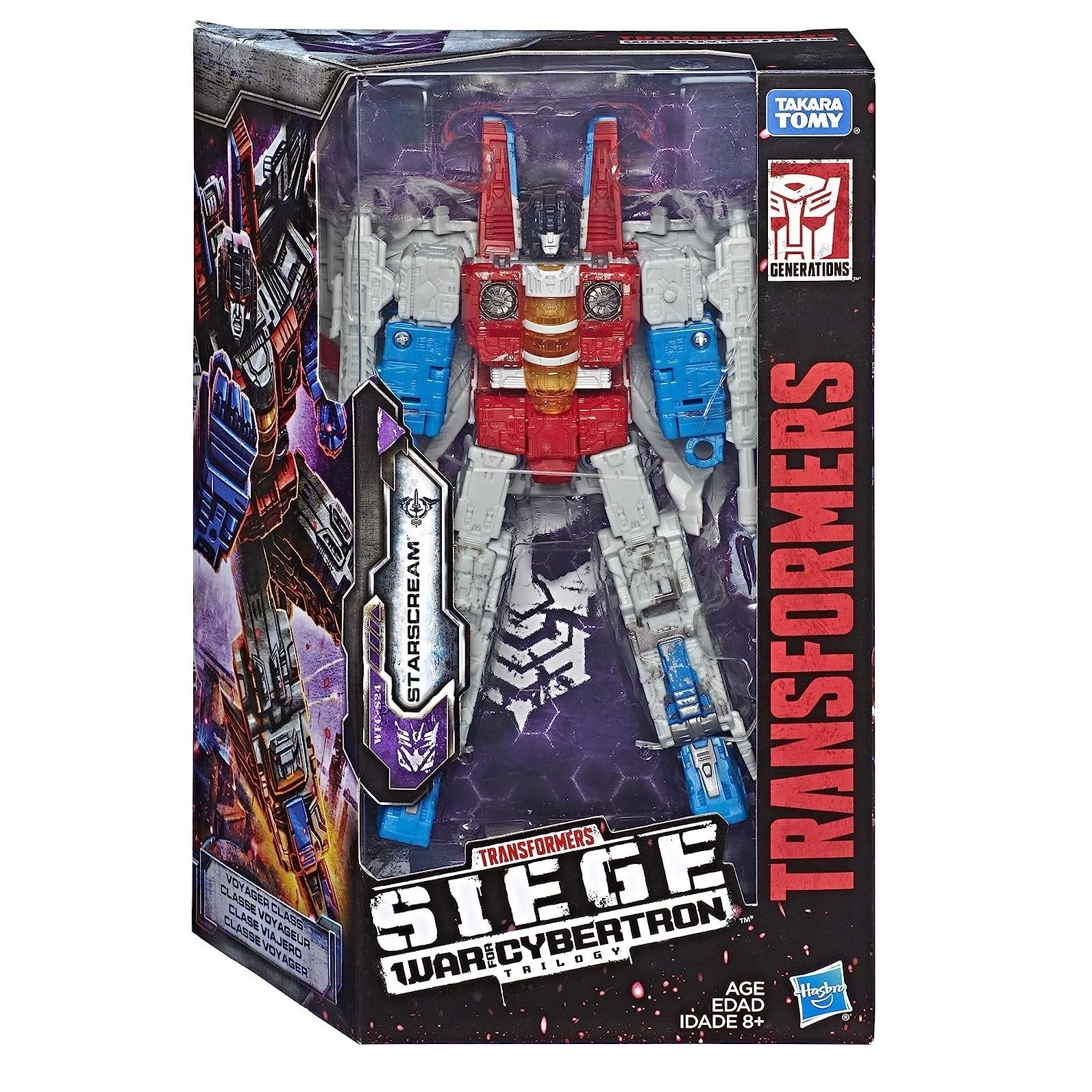 Starscream Transformers Generations Siege War for Cybertron Voyager Trilogy TAKARA TOMY