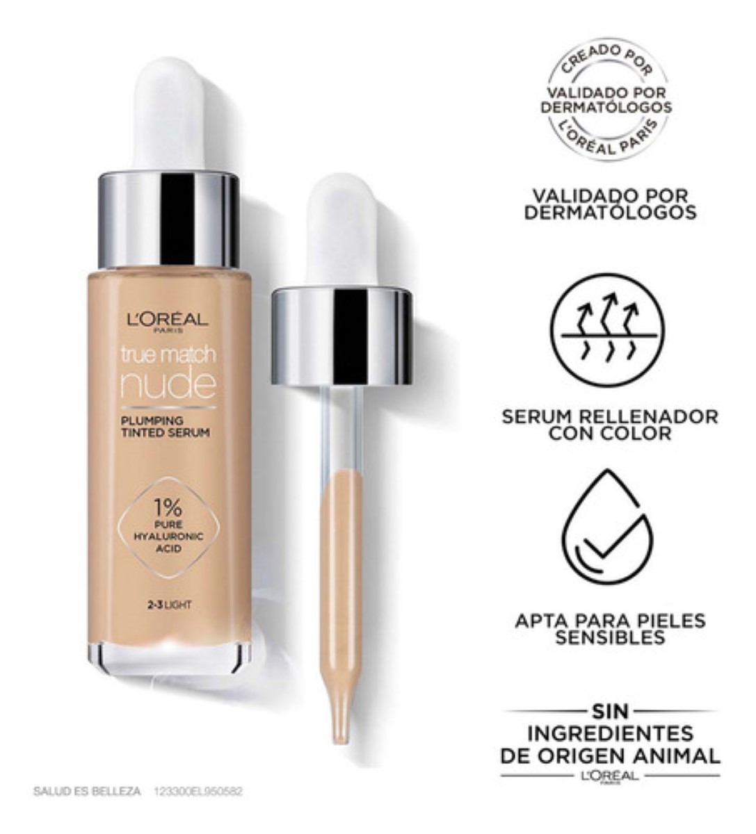 Sérum L'oreal Paris True Match Nude 30 ml Con Color