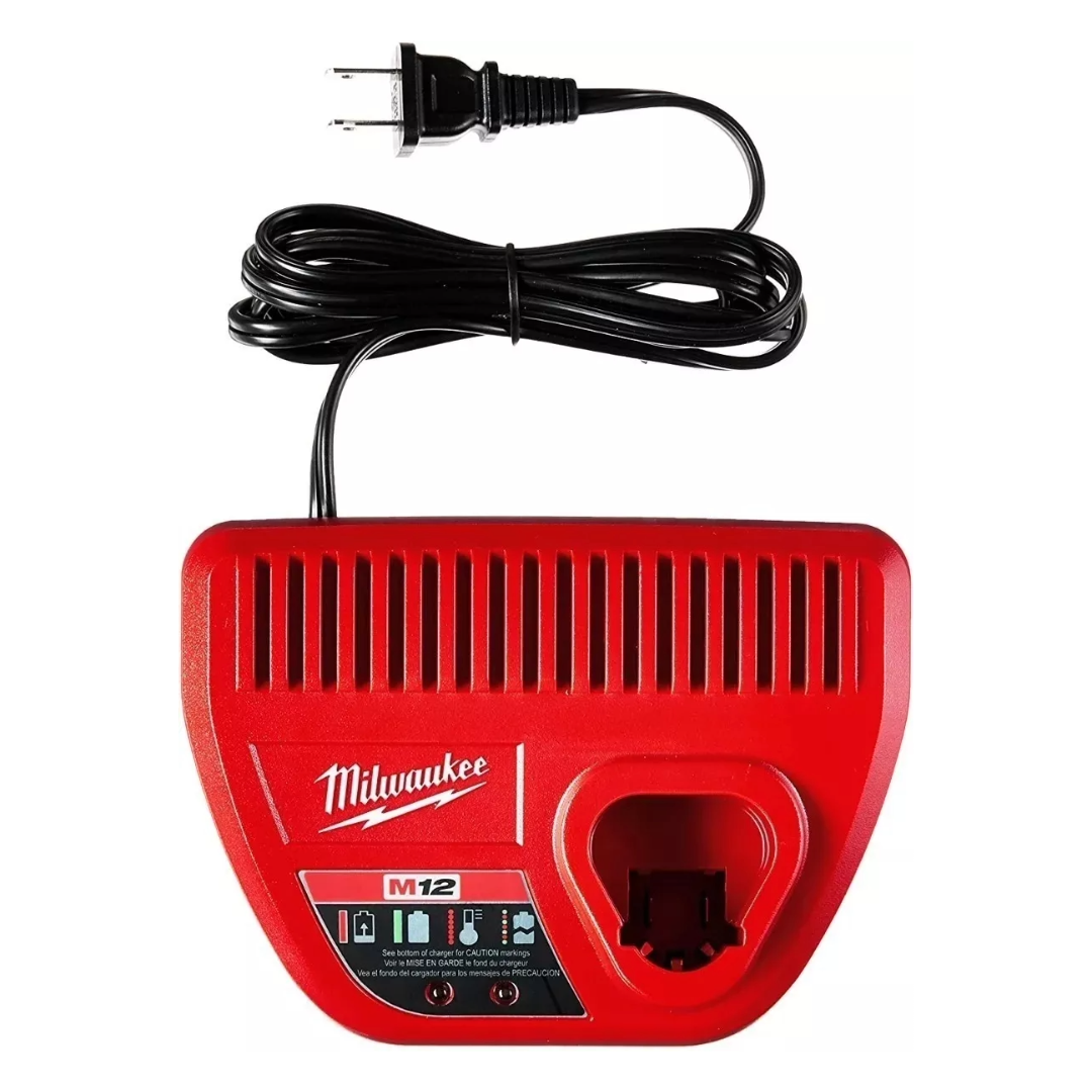 Cargador De Batería De Iones De Litio Milwaukee M12 Original.