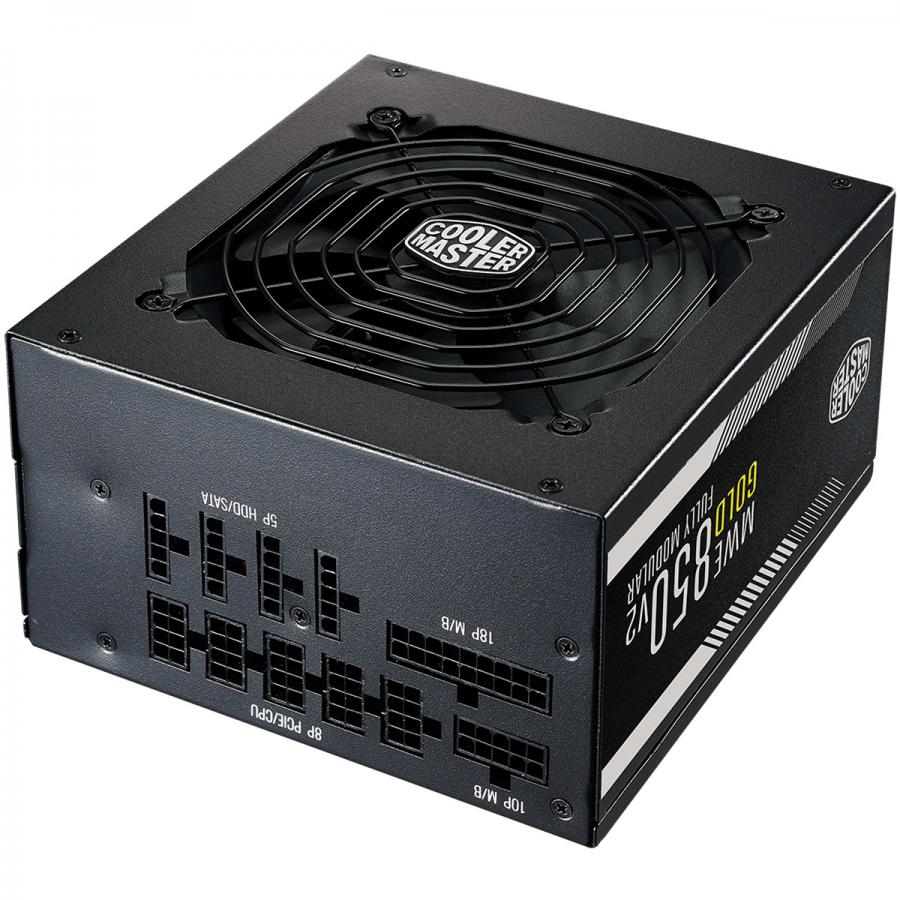 Fuente De Poder Cooler Master MWE Gold 850 V2 Modular 850W 80 Plus MPE-8501-AFAAG-U2