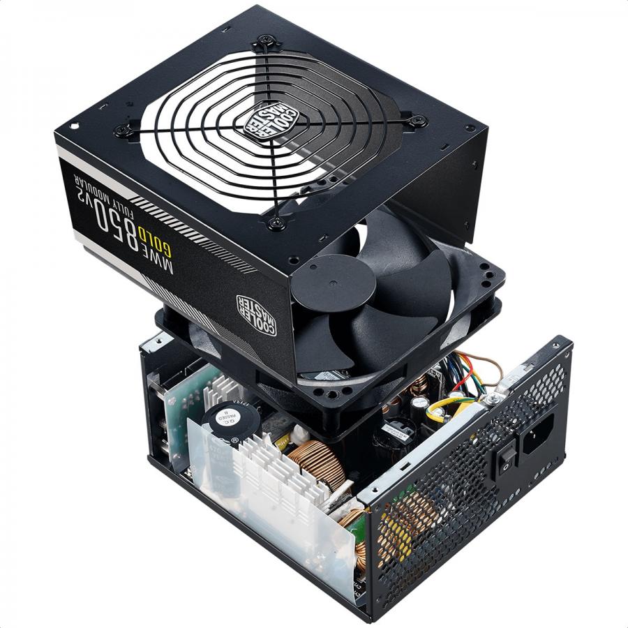 Fuente De Poder Cooler Master MWE Gold 850 V2 Modular 850W 80 Plus MPE-8501-AFAAG-U2