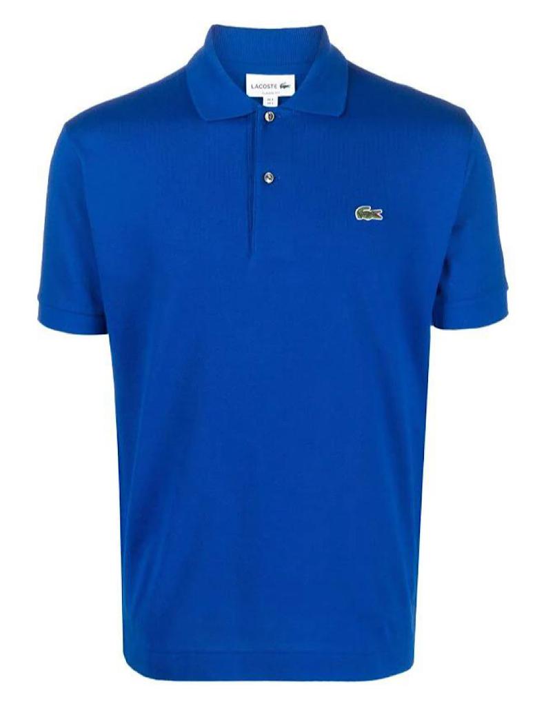 PLAYERA POLO LACOSTE AZUL REY