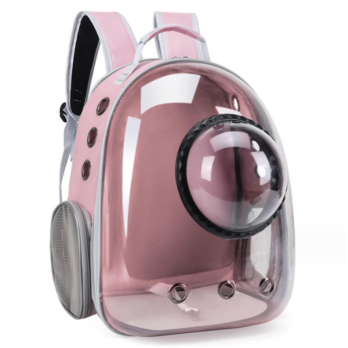 Mochila Transportadora de Extensión para Mascotas Rosa