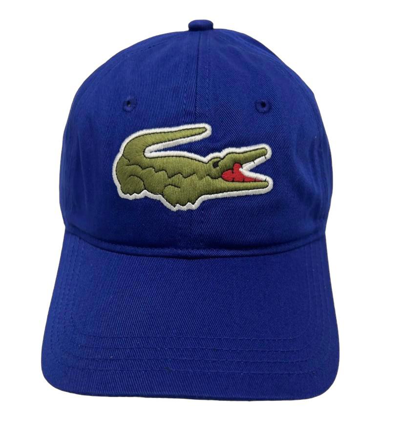 GORRA LACOSTE AZUL BIG CROC