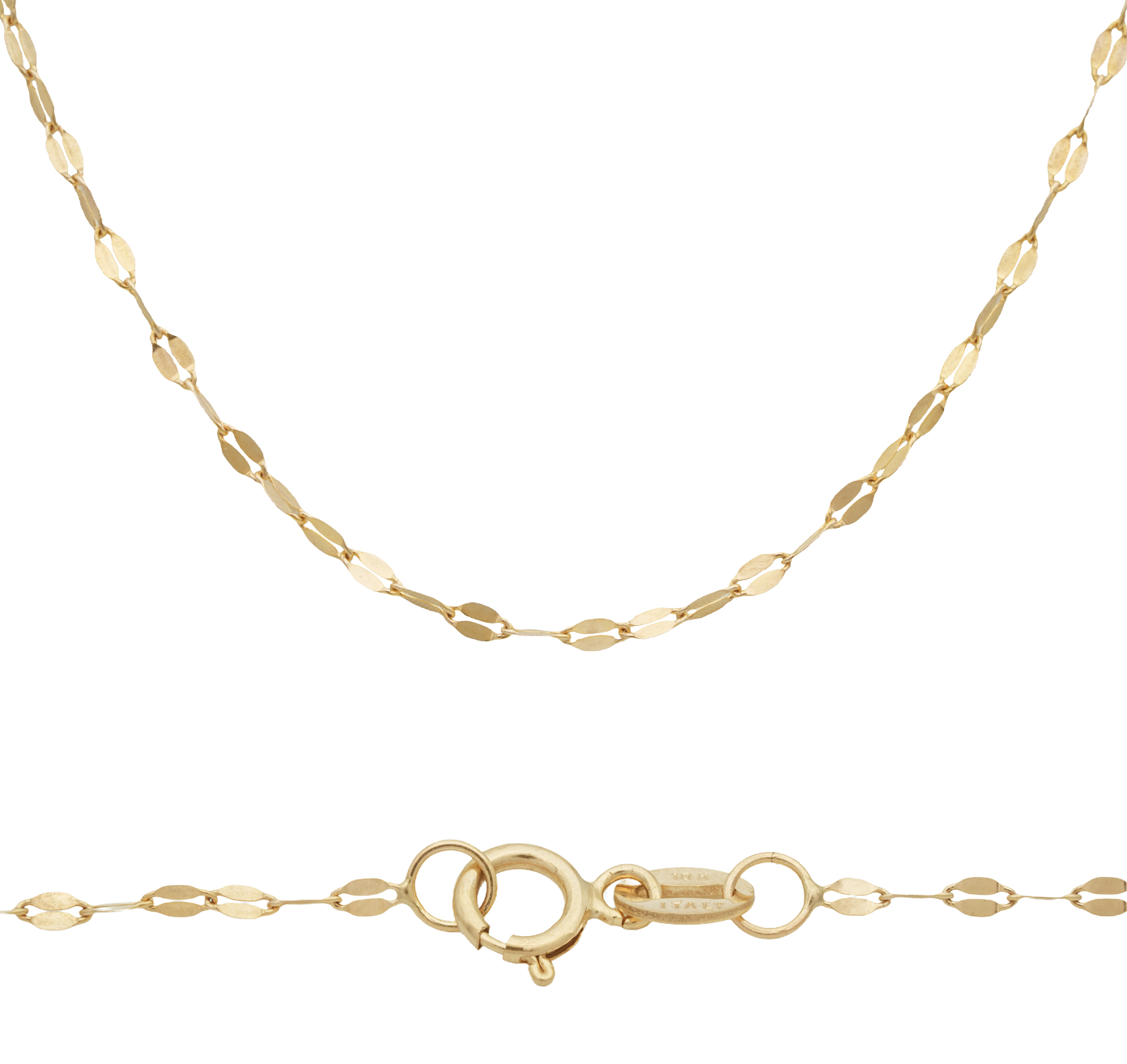 Cadena Oro Italiano 10 Kilates.