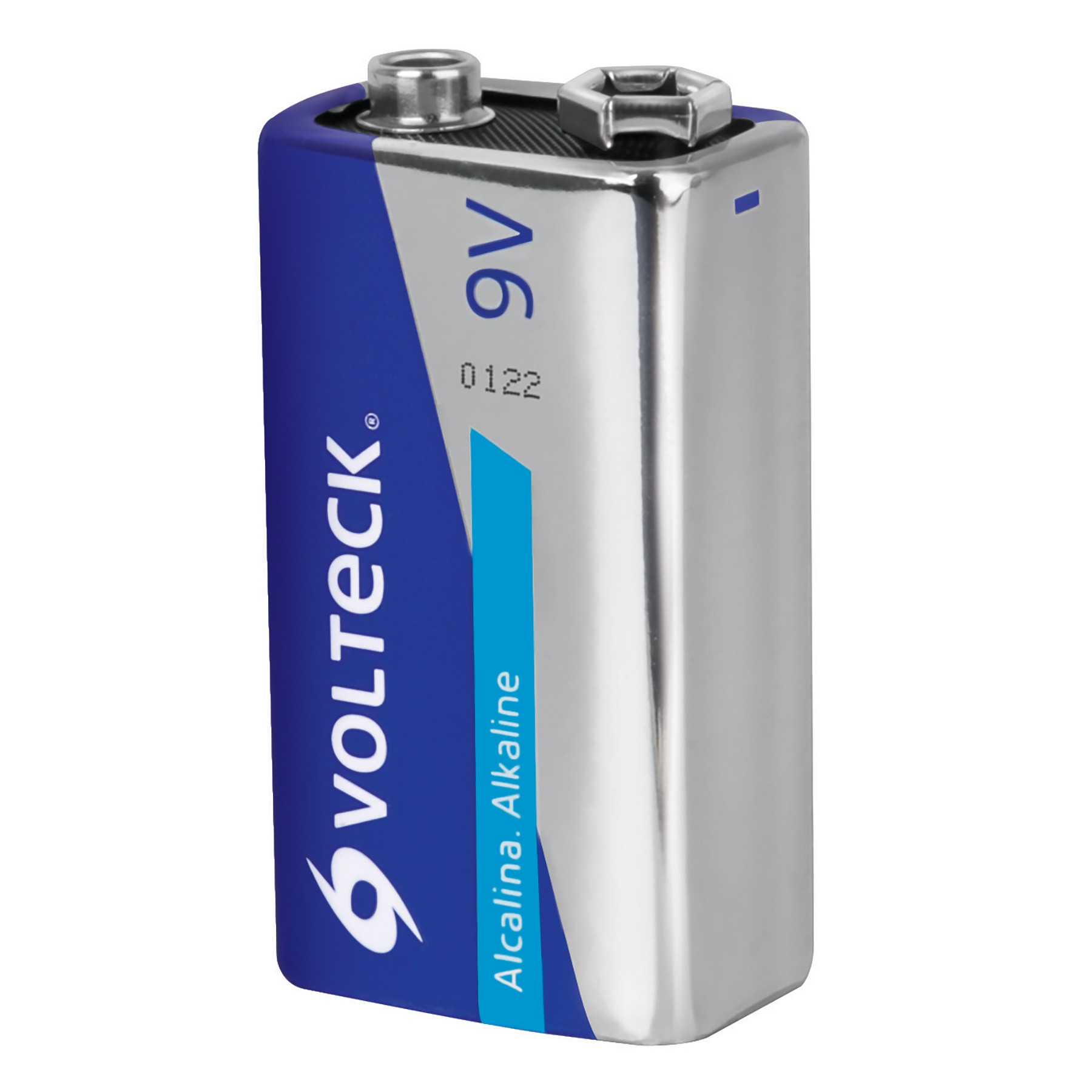 PILA ALCALINA 9V, BLISTER, VOLTECK 46319
