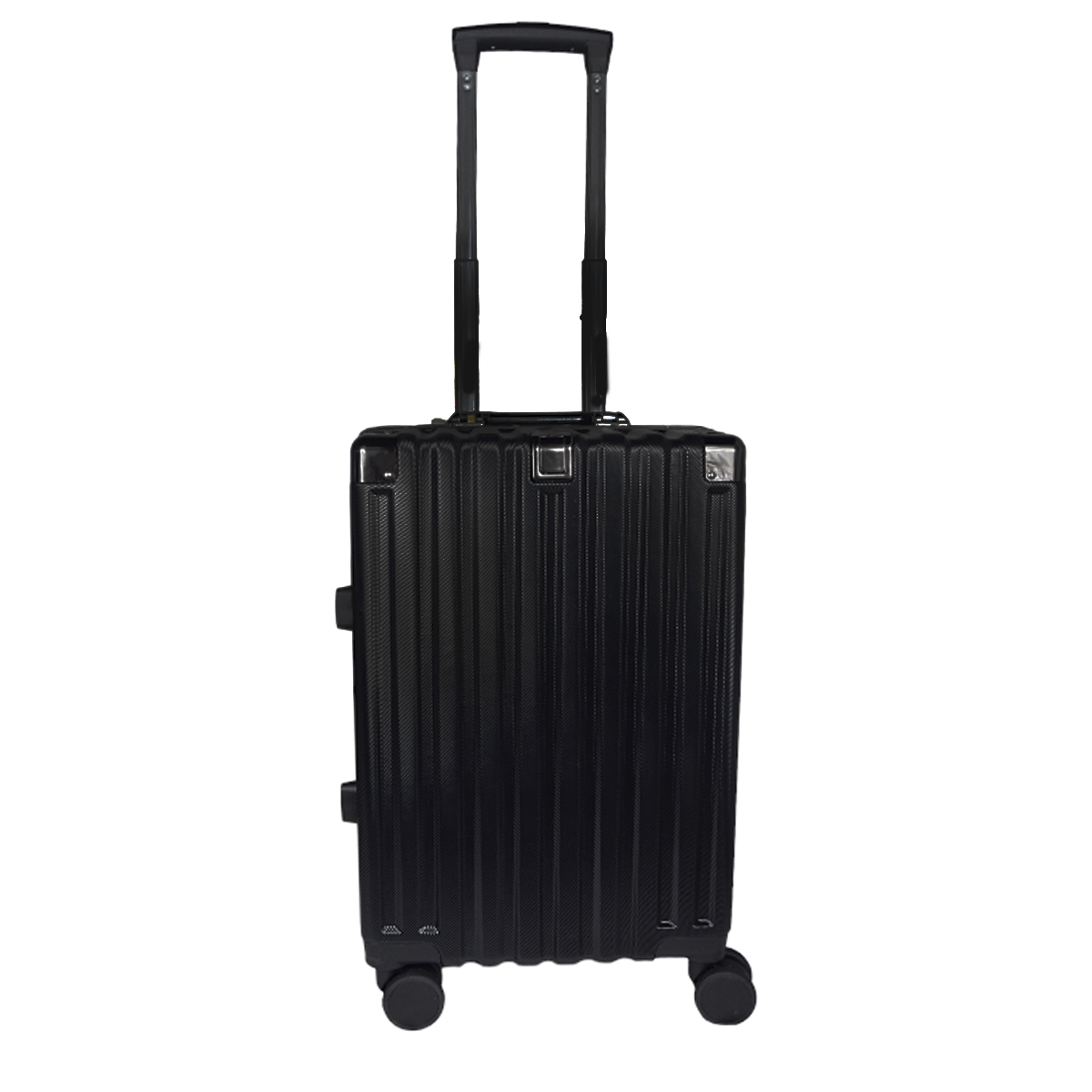 Maleta Cuadrada Estructura de Aluminio  20" Con Candado de Seguridad