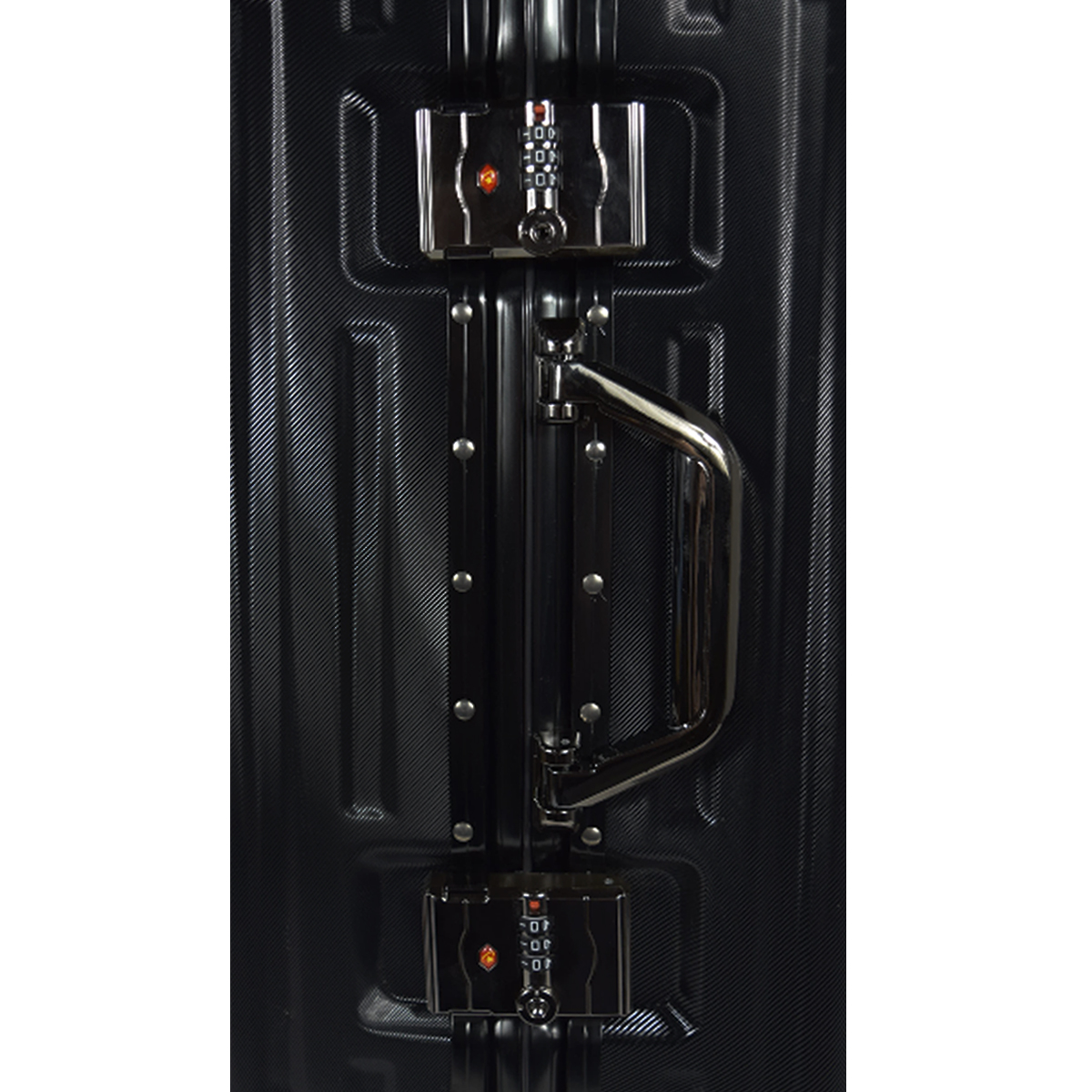 Maleta Cuadrada Estructura de Aluminio  20" Con Candado de Seguridad