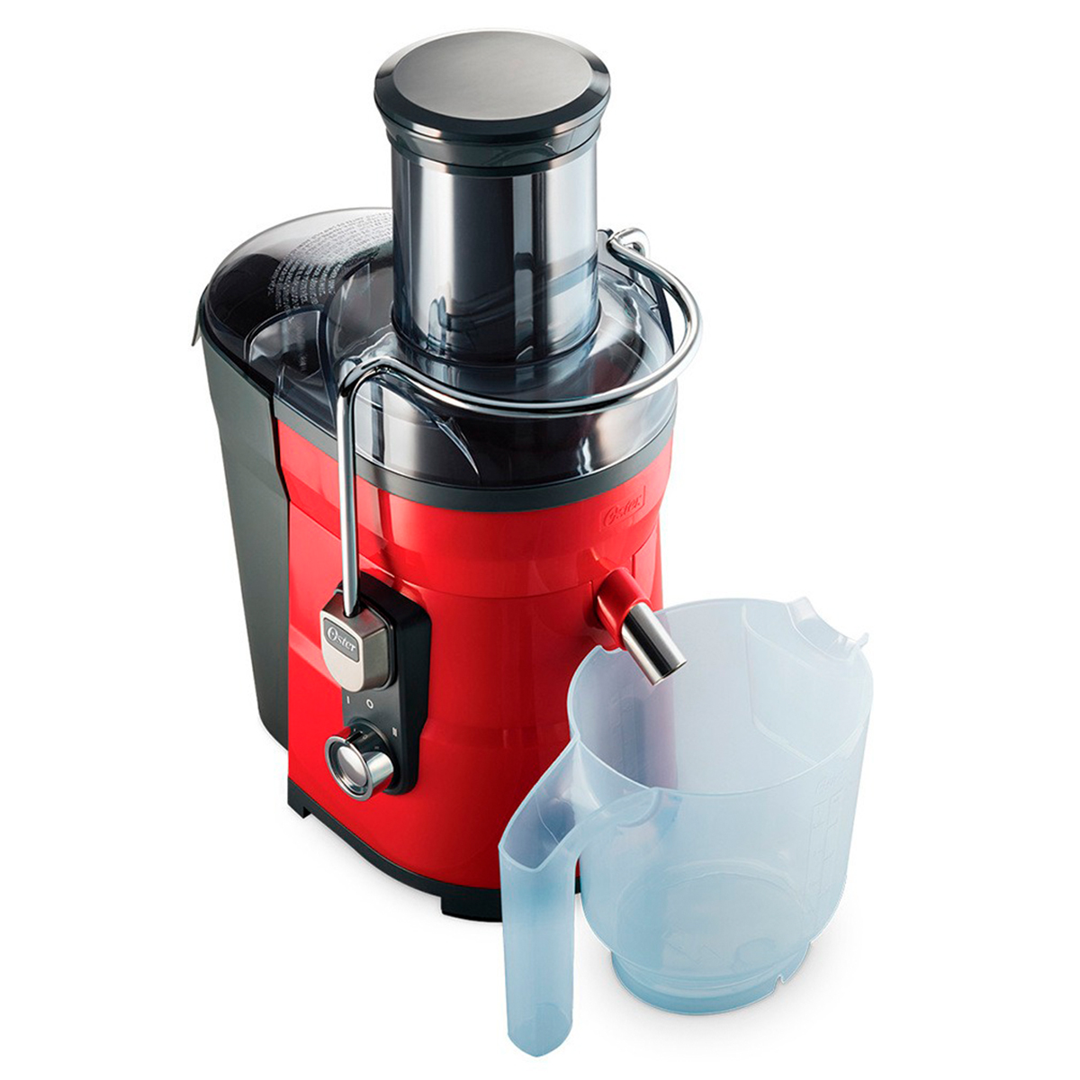 Extractor De Jugos Oster Jarra De 1 25 Litros 2 Vel Rojo