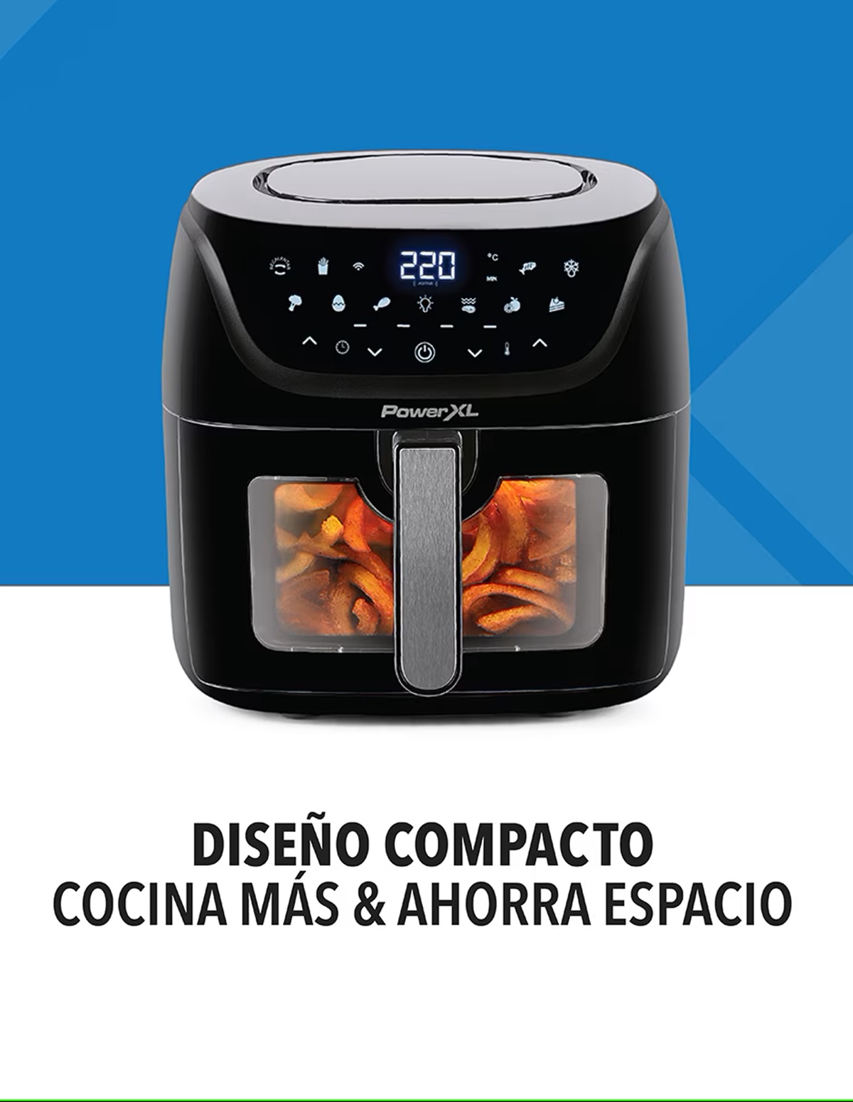 Freidora Rde Aire Power XL AF-E6001-LA Vortex Pro 5.7 L