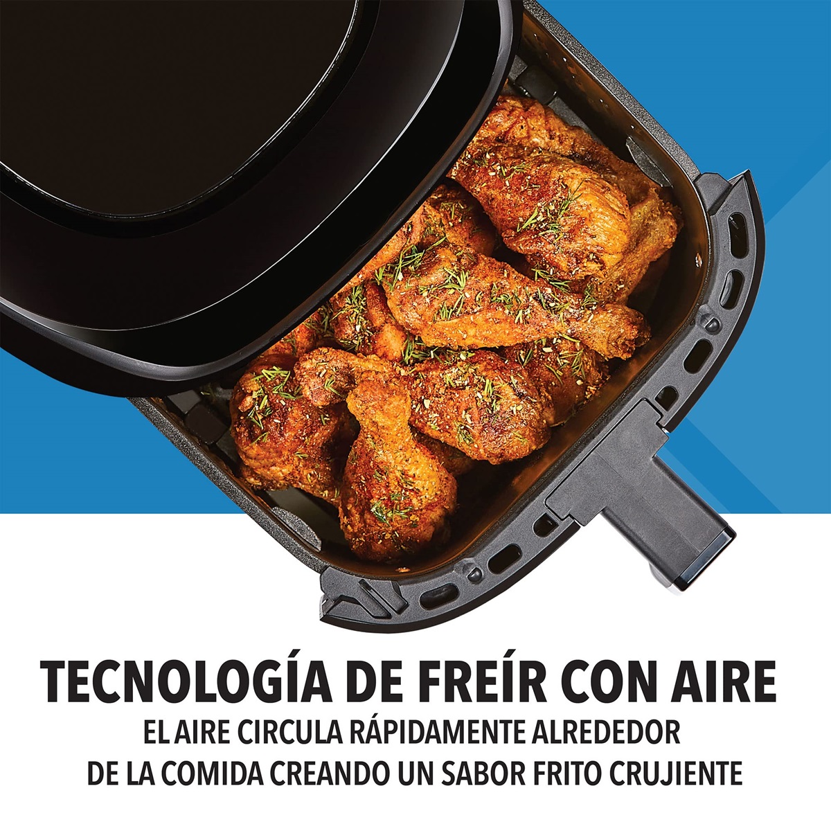 Freidora Rde Aire Power XL AF-E6001-LA Vortex Pro 5.7 L