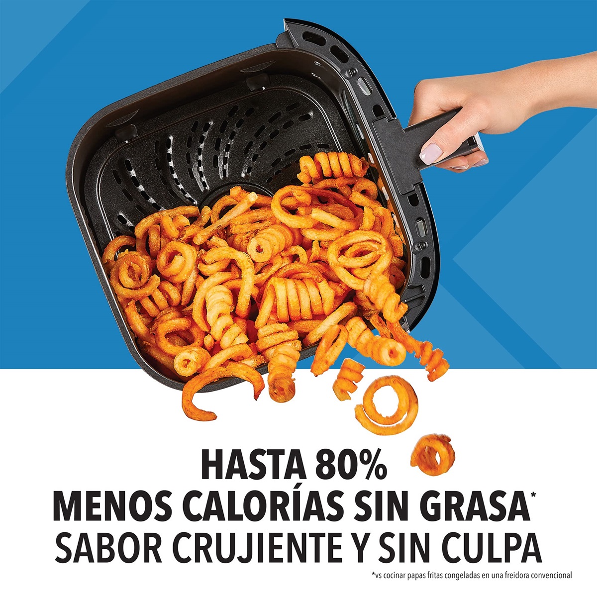 Freidora Rde Aire Power XL AF-E6001-LA Vortex Pro 5.7 L