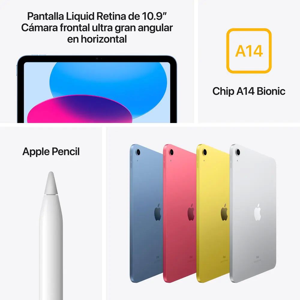 Apple iPad 10.9 Pulgadas WiFi 64 Gb Amarillo