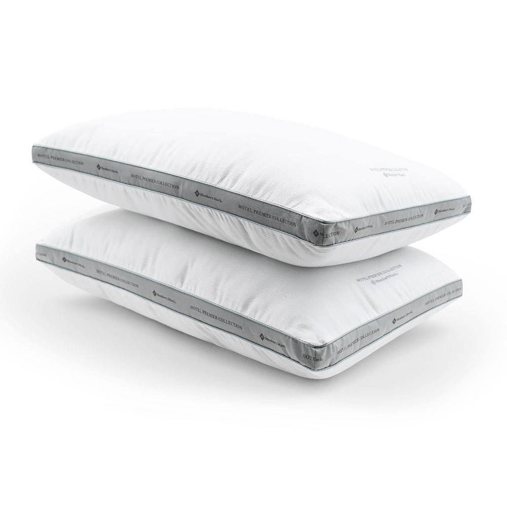 Almohadas Member's Mark Queen Size 500 Hilos 2 pzas