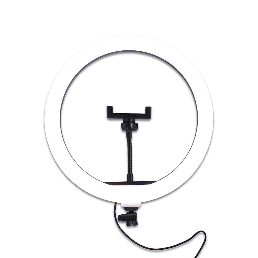 Aro De Luz Led 12 Pulgadas Con Soportre Para Celular 