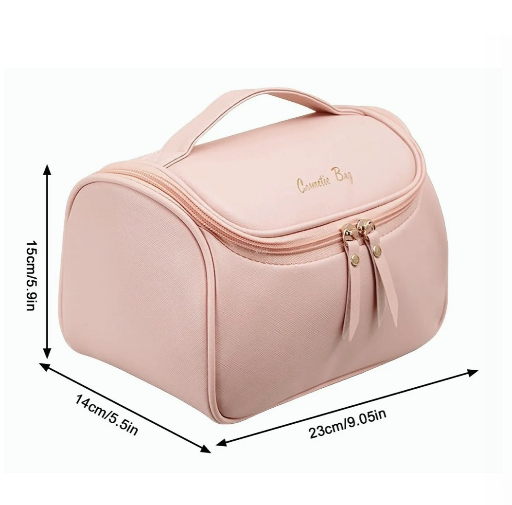 Cosmetiquera Neceser Bolsa Organizadora De Viaje celeste 