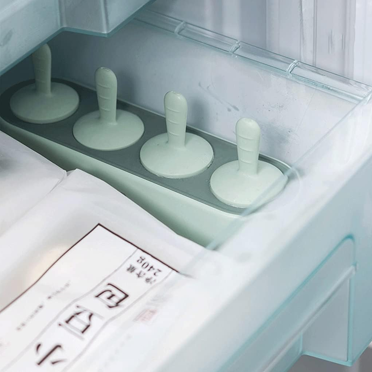 Caja de Paletas de Hielo Ashe - Verde claro