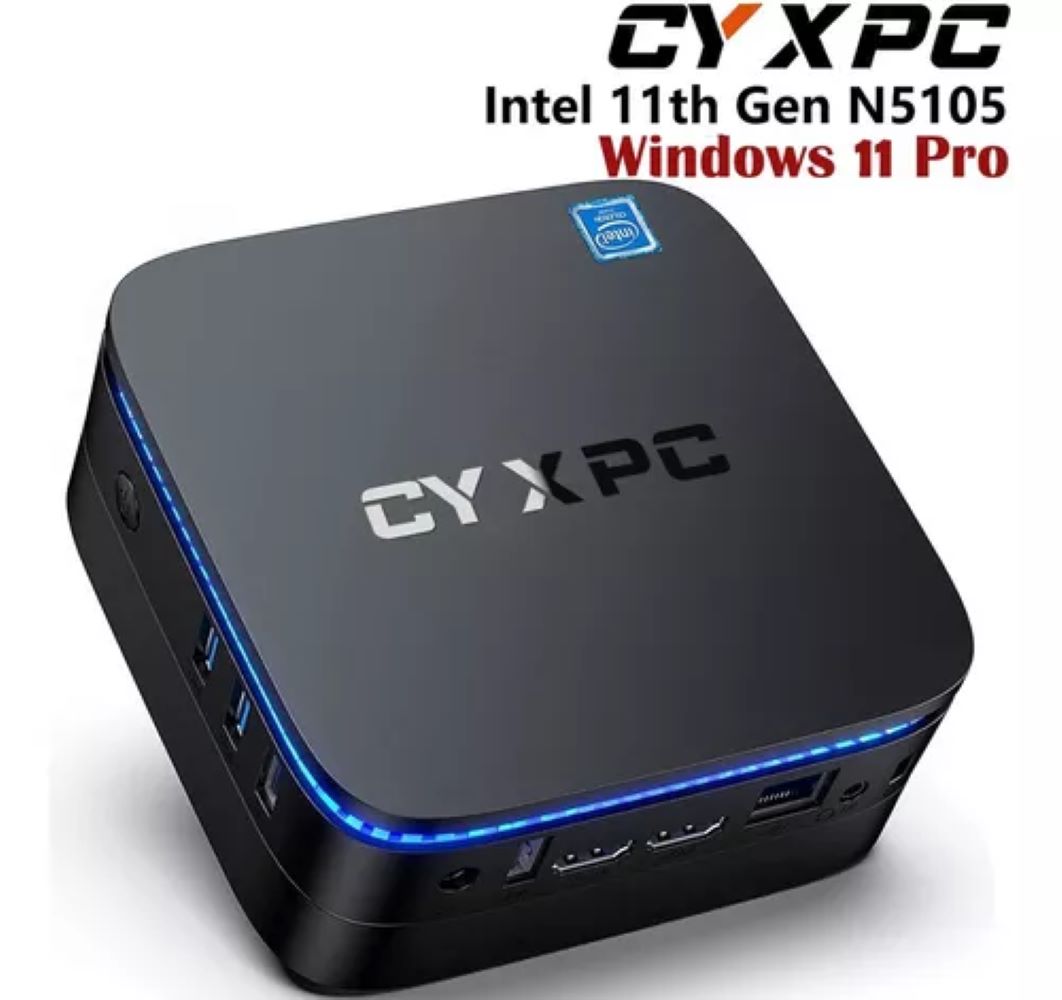 Mini Pc Intel 11th Gen N5105 12gb 128gb Ssd Windows 11 Pro