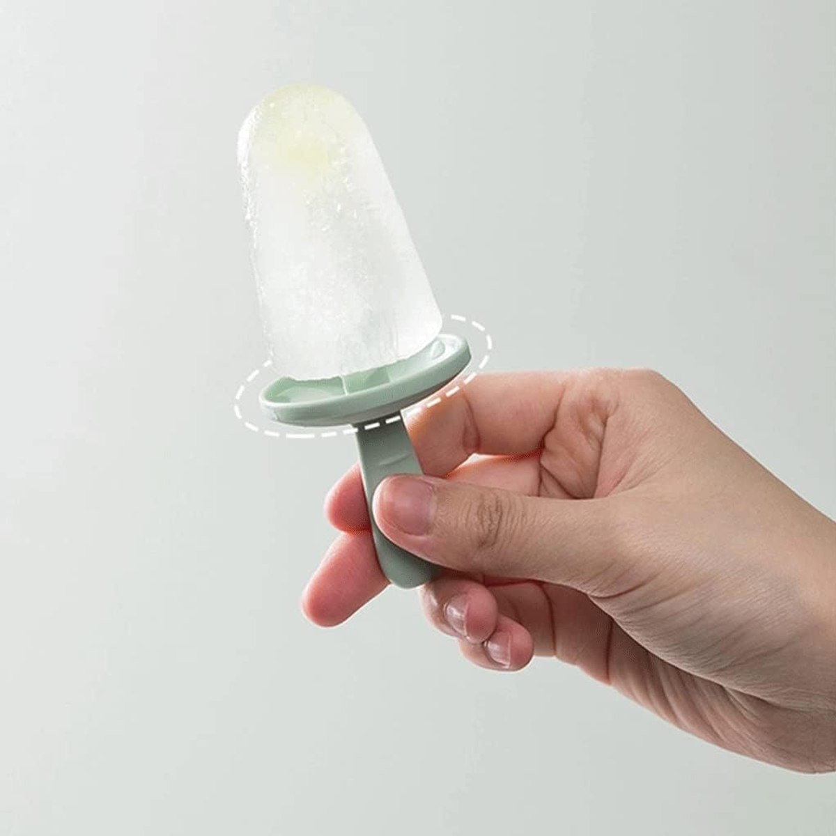 Caja de Paletas de Hielo Ashe - Verde claro