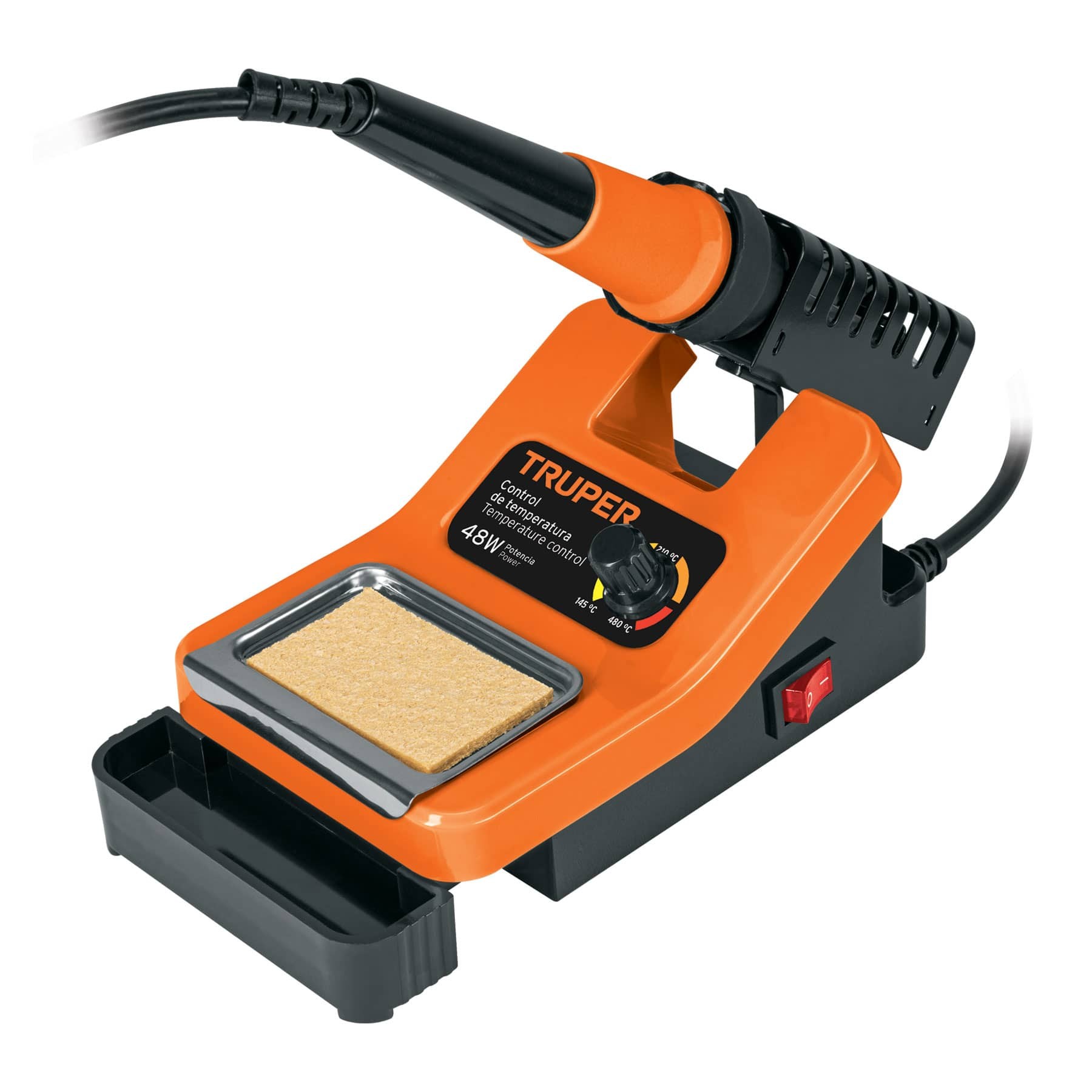 CAUTÍN 48 W PROFESIONAL PARA ELECTRÓNICA CON ESTACIÓN TRUPER 101398